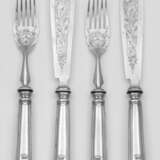 Fischbesteck für 6 Personen Silber. 12-t… - photo 1