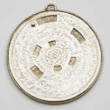 Ewiger Kalender Silber, graviert. Flache… - photo 1