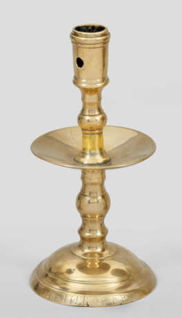 Barocker Kragenleuchter Messing. Über ge… - photo 1