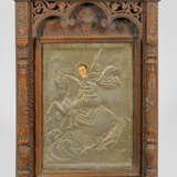 Ikone mit Heiligem Georg Metallrelief, g… - фото 1