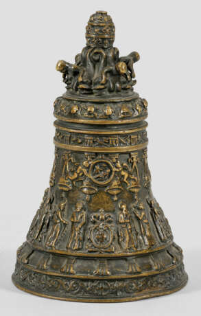 Tischglocke Bronze. Runde Grundform, meh… - photo 2