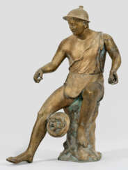 Brunnenfigur eines Fischers aus Pompeji …