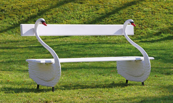 Außergewöhnliche Gartenbank Gusseisen un… - photo 1