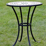 Beistelltisch Metall, schwarz lackiert. … - фото 1