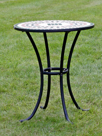 Beistelltisch Metall, schwarz lackiert. … - фото 1