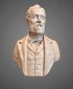 Aperçu. 19th Century Bust of an Aristocrat in Marble by Joseph Vallet (1841-1920)