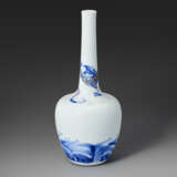 A BLUE AND WHITE AND COPPER-RED-DECORATED `DRAGON` VASE - photo 1