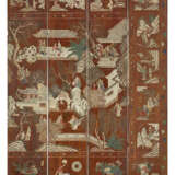 A DATED TWELVE-PANEL COROMANDEL LACQUER `BIRTHDAY` SCREEN - photo 5
