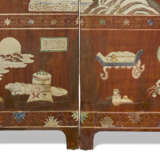 A DATED TWELVE-PANEL COROMANDEL LACQUER `BIRTHDAY` SCREEN - photo 9