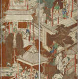 A DATED TWELVE-PANEL COROMANDEL LACQUER `BIRTHDAY` SCREEN - photo 10