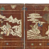 A DATED TWELVE-PANEL COROMANDEL LACQUER `BIRTHDAY` SCREEN - photo 11