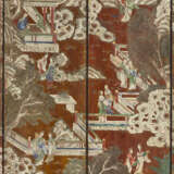 A DATED TWELVE-PANEL COROMANDEL LACQUER `BIRTHDAY` SCREEN - photo 14