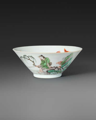 A FAMILLE VERTE CONICAL CUP - фото 1