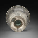 A FINELY ENGRAVED SILVER STEM CUP - photo 3
