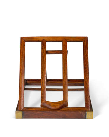 A HUANGHUALI FOLDING MIRROR STAND - Foto 4