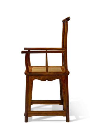 A PAIR OF HUANGHUALI `OFFICIAL`S HAT` ARMCHAIRS - photo 5