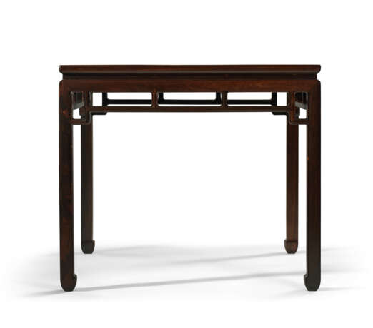 A ZITAN SQUARE TABLE - photo 2