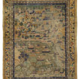 A SILK AND METAL-THREAD RUG - photo 1