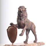 “Sculpture Lion” Bronze Molding Animalistic 2003 - photo 1