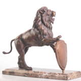 “Sculpture Lion” Bronze Molding Animalistic 2003 - photo 2