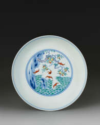 A DOUCAI &#39;BIRTHDAY&#39; DISH