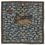 AN EMBROIDERED BADGE OF A QILIN FOR A FIRST-RANK MILITARY OFFICIAL, BUZI - photo 1
