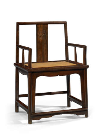 A PAIR OF ZITAN LOW-BACK ARMCHAIRS - photo 3