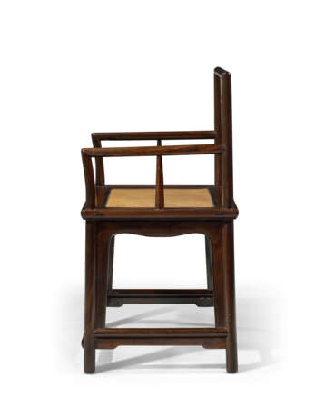 A PAIR OF ZITAN LOW-BACK ARMCHAIRS - photo 5