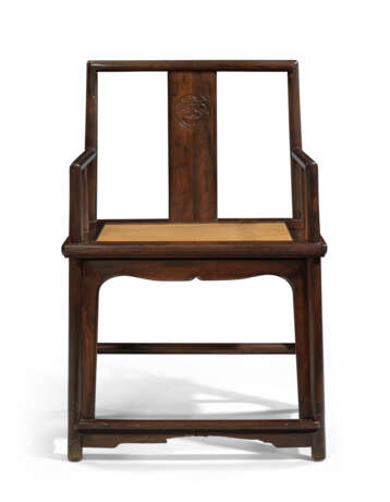 A PAIR OF ZITAN LOW-BACK ARMCHAIRS - photo 6
