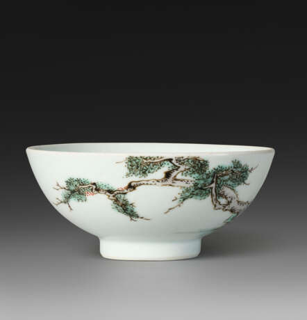 A SMALL FAMILLE VERTE BOWL - фото 1