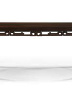 Zitan-Holz. A LARGE ZITAN CORNER-LEG PAINTING TABLE
