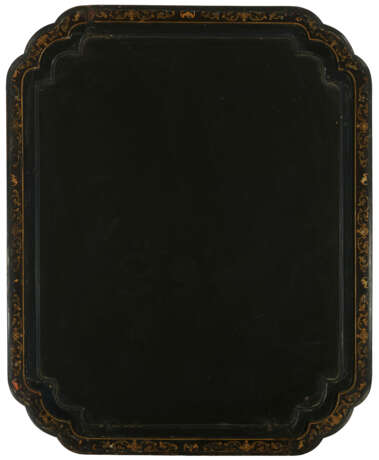 A RARE LARGE CARVED POLYCHROME LACQUER WALL PANEL - Foto 2