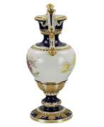Übersicht. Grand vase de fleurs de salon. Ernst August Leuteritz. Meissen 19&egrave;me si&egrave;cle 