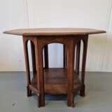 Art Nouveau octagonal table Oak - фото 2