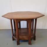 Art Nouveau octagonal table Oak - фото 3