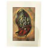 Flame Colored Copper Painting by Arthur UNGER. Signed. Cuivre 20th century - photo 1