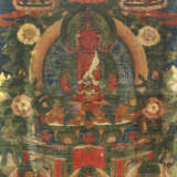 Thangka mit Darstellung der grünen Tara - photo 1