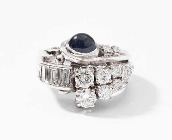 Diamant-Saphir-Ring - photo 1