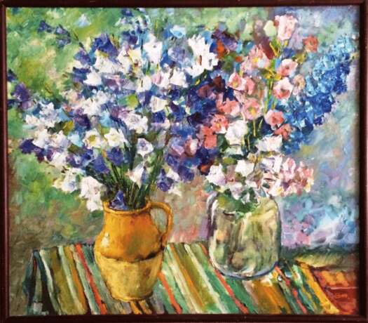 “Painting Flowers of July”. ” - photo 1