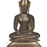Bronze des Buddha Shakyamuni in Vajrasana - photo 1
