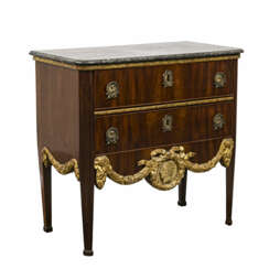 A chest of drawers
