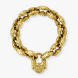 A bracelet with lock and lock of hair - photo 1