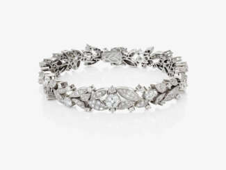 A bracelet with diamonds