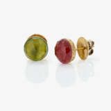 A necklace and earrings with tourmalines totalling approx. 294 ct. and diamonds - photo 4