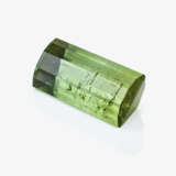 An unset green tourmaline weighing over 88 carats in a designer cut - photo 2