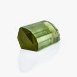 An unset green tourmaline weighing over 88 carats in a designer cut - photo 3