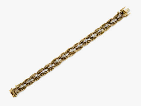 Bracelet with small diamonds - фото 2