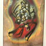 Flame Colored Copper Painting by Arthur UNGER. Signed. Медь 20th century г. - фото 11