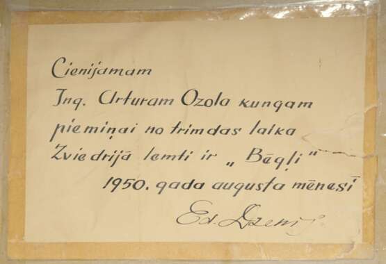 Refugees Pastel and black stone Early 20th century - photo 5