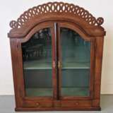 Large Biedermeier style wall cabinet Красное дерево - фото 11